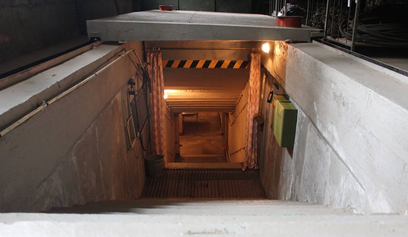 Stasi-Bunker Machern: Zugang zu einem vormals geheimen Ort Eingang in den ehemals verborgenen Stasi-Bunker Machern