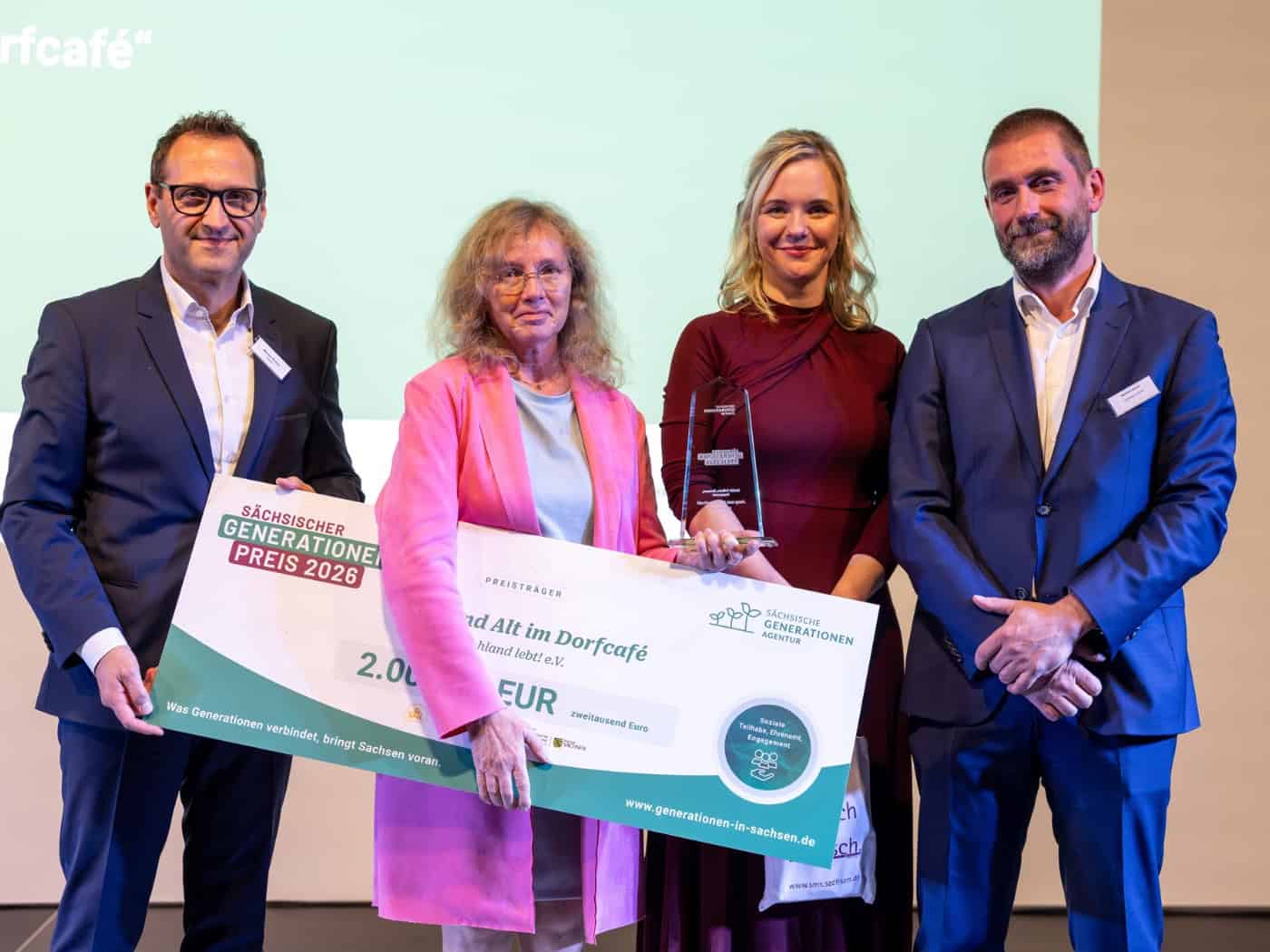 Sohland lebt! e. V. erhält Sächsischen Generationenpreis 2026