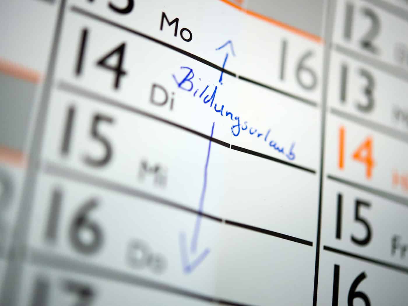 Ab 2027 drei Tage Bildungsurlaub für Beschäftigte