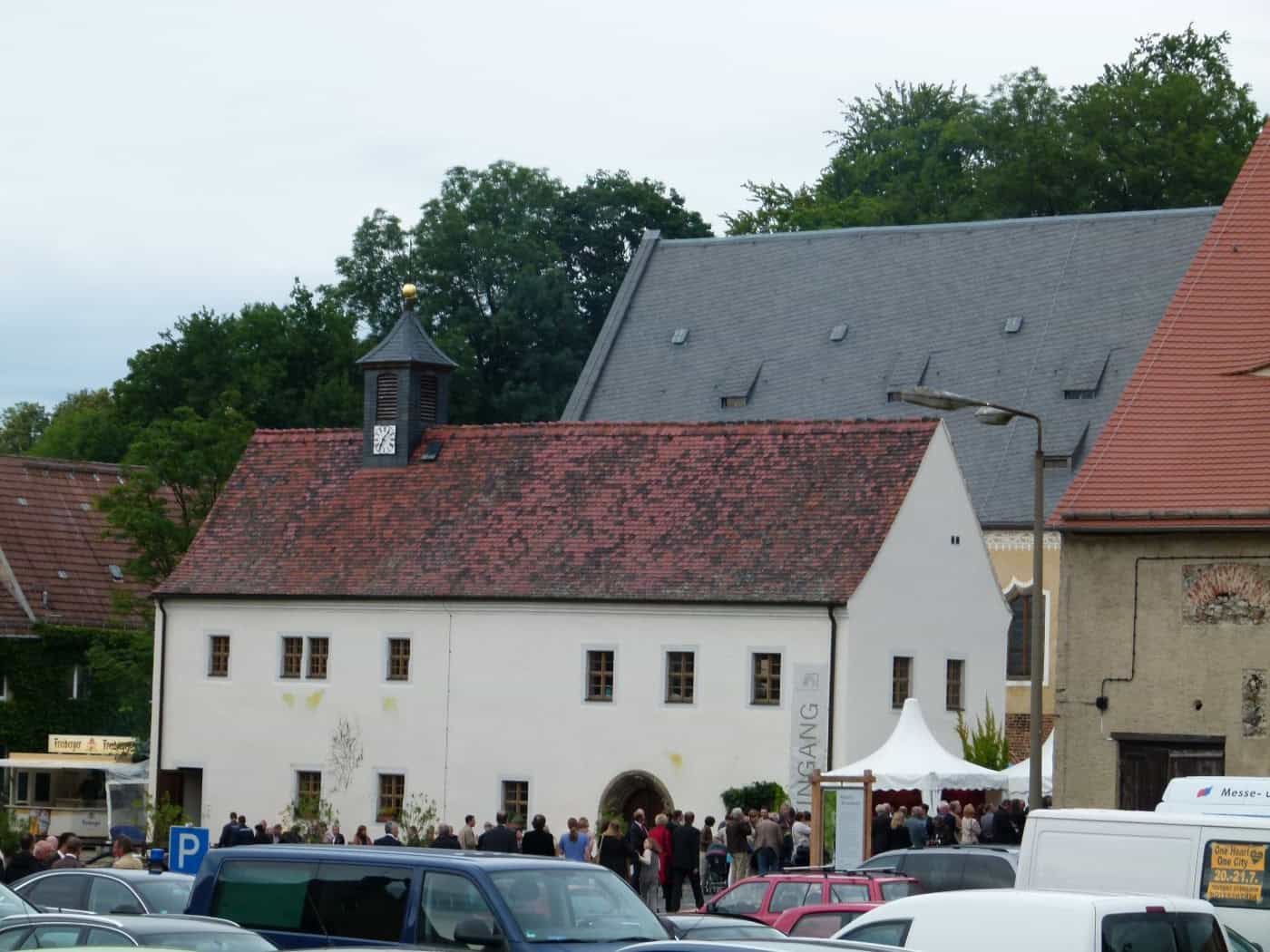 Historische Klosterruinen im Park Altzella