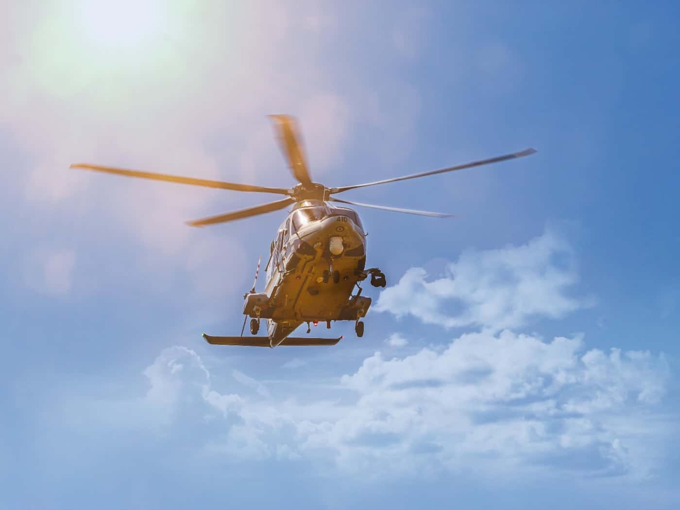 Fahrradfahrer nach Unfall in Bautzen schwer verletzt: Rettungshubschrauber im Einsatz