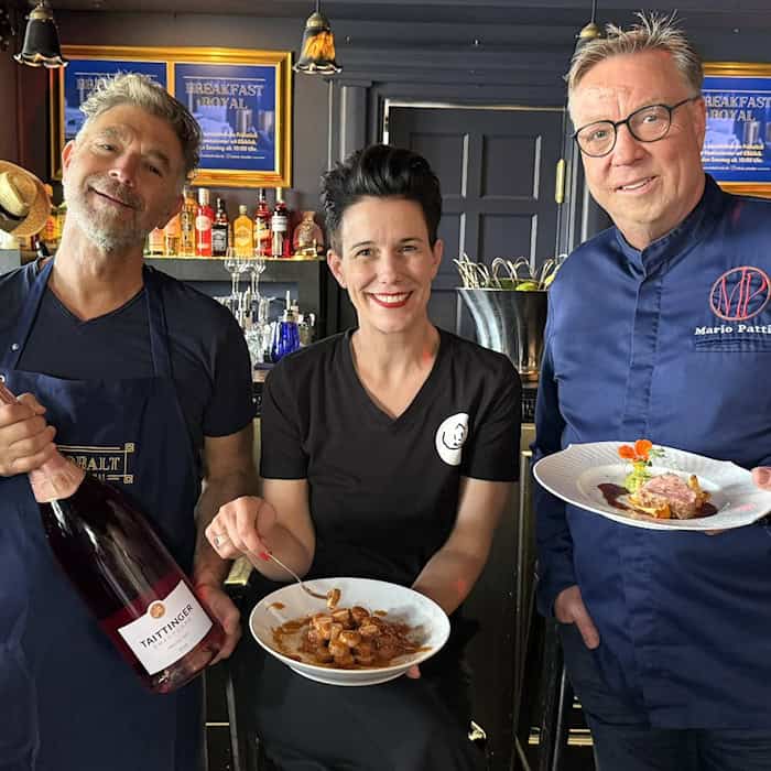 Unterstützung von Gastronomen bei der HOPE Gala