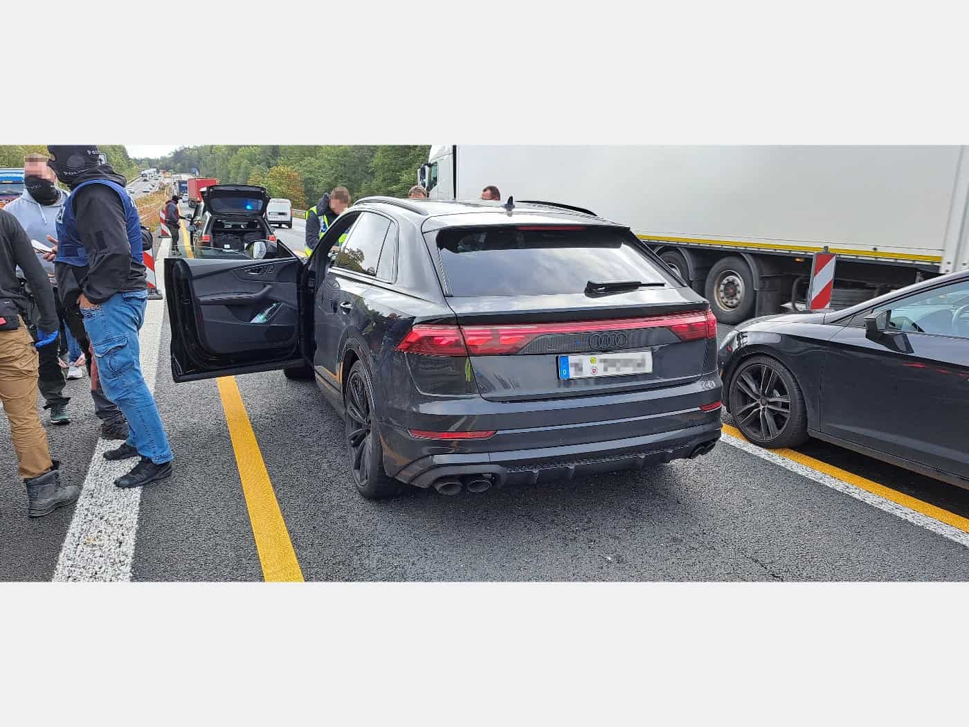 Mutmaßlicher Autodieb auf der A4 bei Burkau gestellt