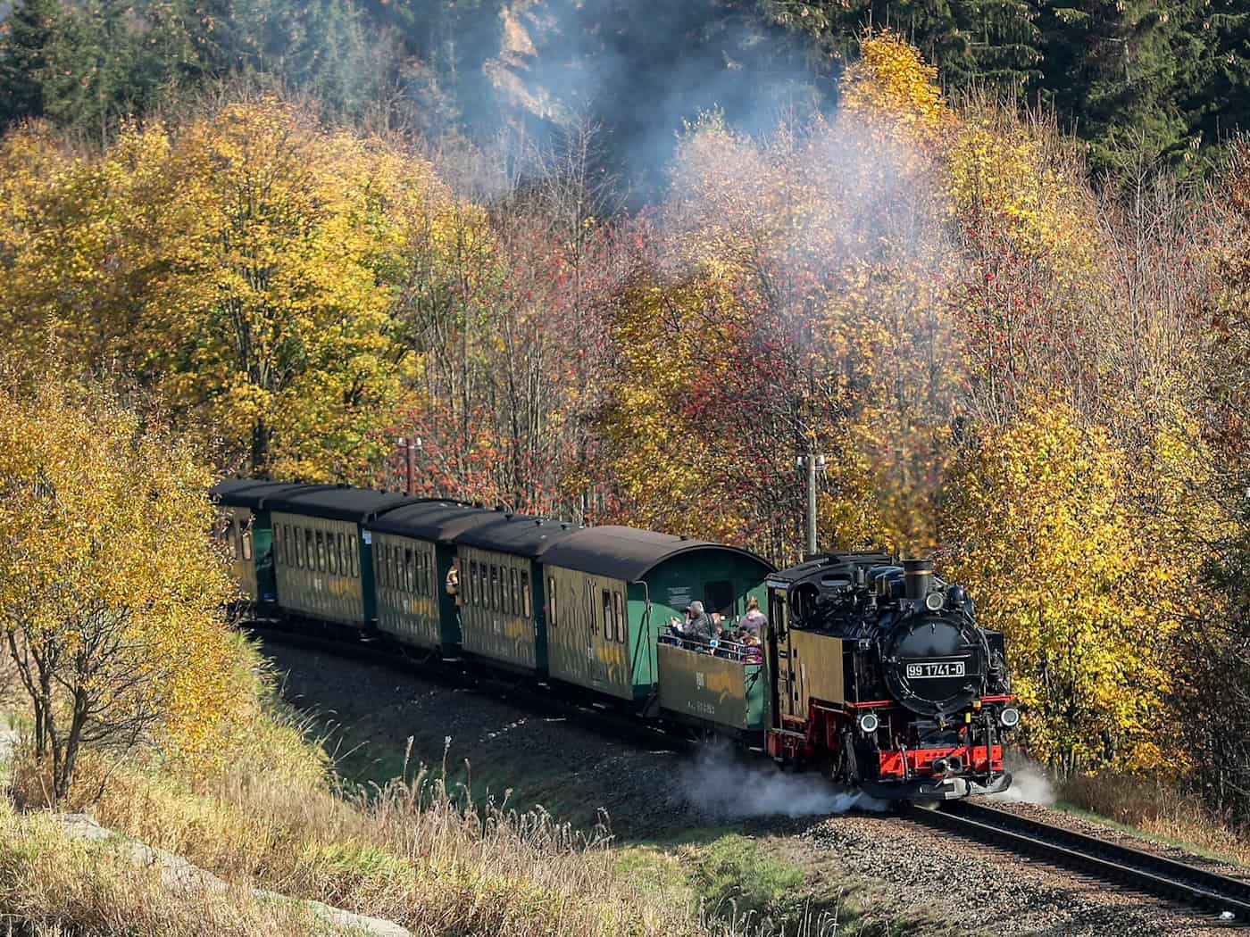A Short Fall Break for the Fichtelberg Railway in Saxony