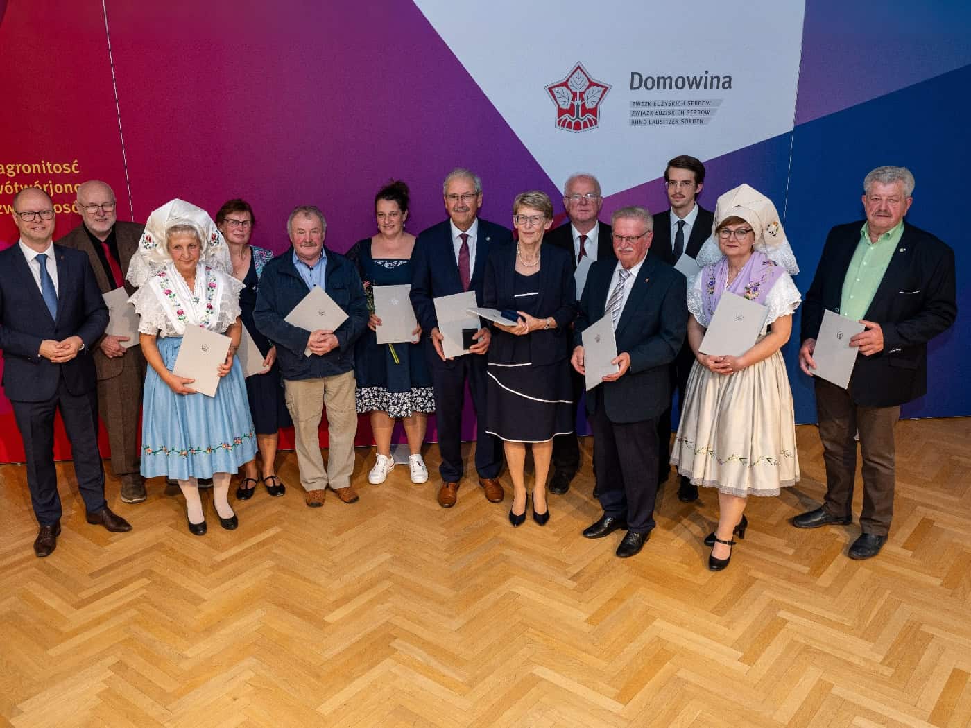 Engagement, das verbindet: Domowina ehrt Engagierte
