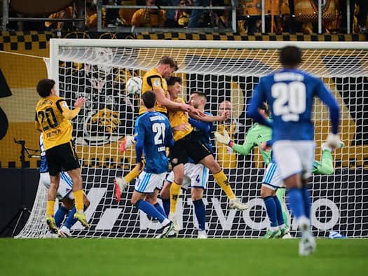 Dynamo Dresden gegen Schalke 04