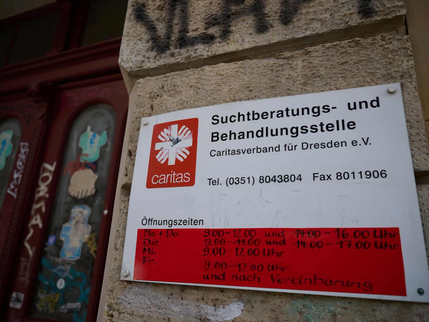 What is the current state of addiction counseling in Saxony?