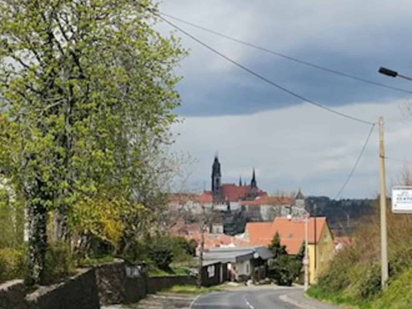 Straße Plossen in Meißen