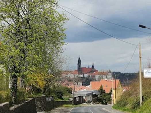 Straße Plossen in Meißen