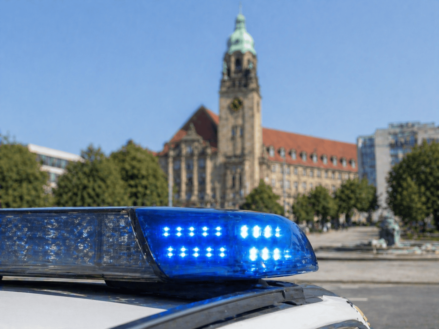 Anscheinswaffe in Chemnitzer Hauseingang gemeldet