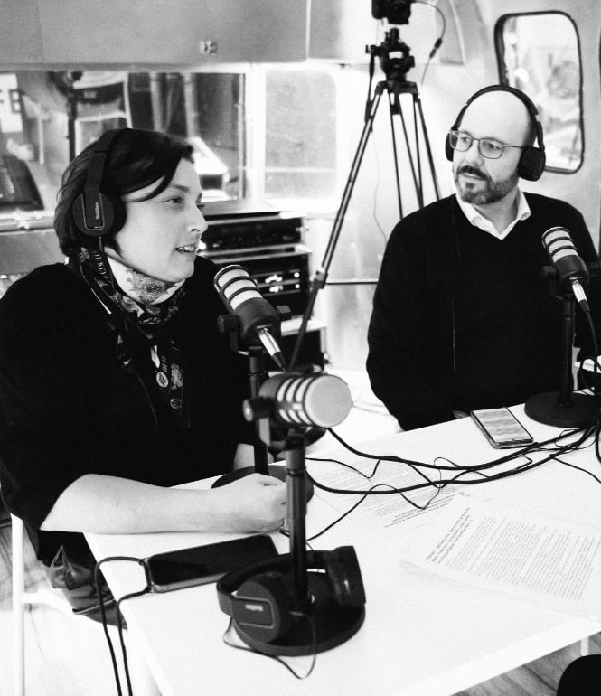 Foto zu Im Talk: Katharina Baum & Michael Kunze