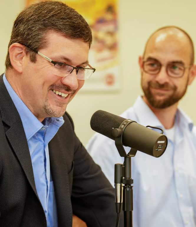 Foto zu Michael Schmidt und Hendrik Herzer