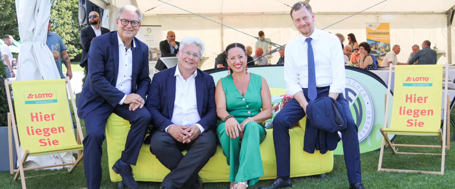 Foto zu Sportförderung in Sachsen: Sommerempfang des SFV