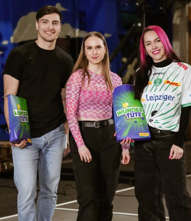 Foto zu LOTTOLOFT: Pretty Pink und Lucas Krzikalla 