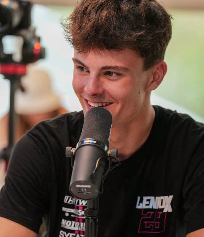 Foto zu MotoGP Talk 2024, Lennox Lehmann, Yamalube Motorsport Kofler