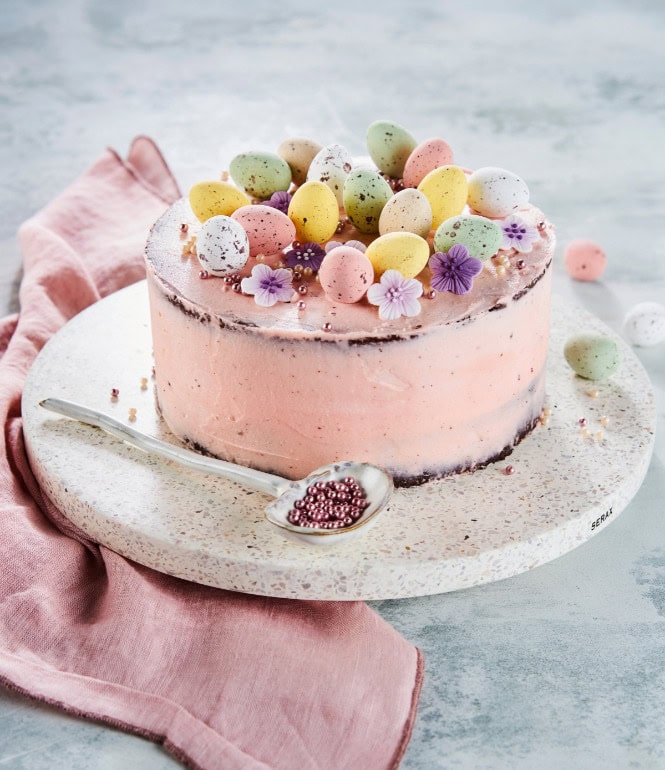 Foto zu Ostertorte mit Schokoladeneiern