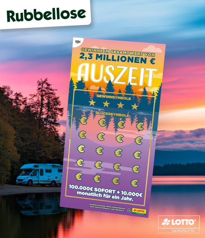 Foto zu „AUSZEIT“ – Sachsenlotto startet neue Partnerschaft mit IGT