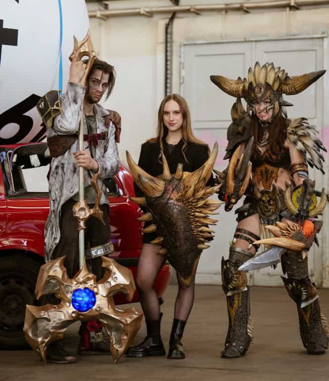 Foto zu How to Cosplay mit Stefan Käseberg und Lara Heizmann