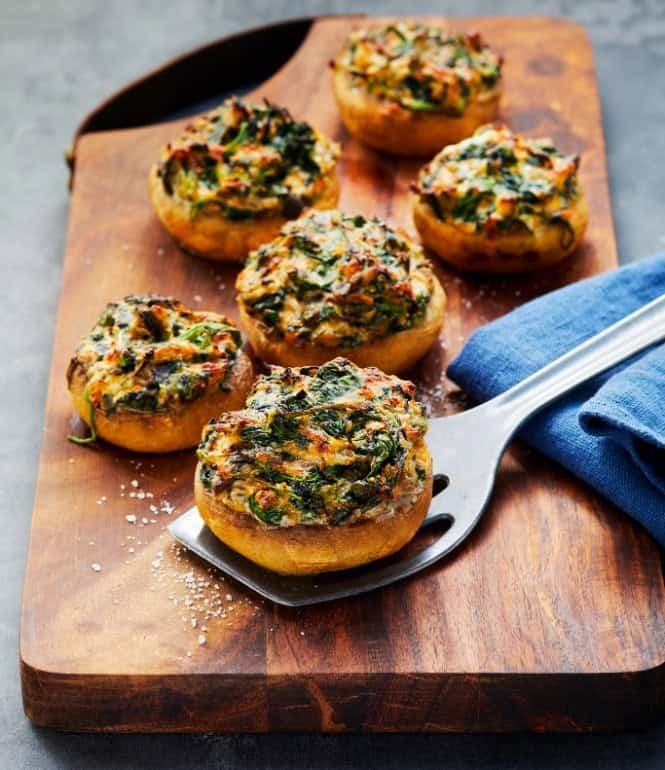 Foto zu Gefüllte Riesenchampignons vom Grill