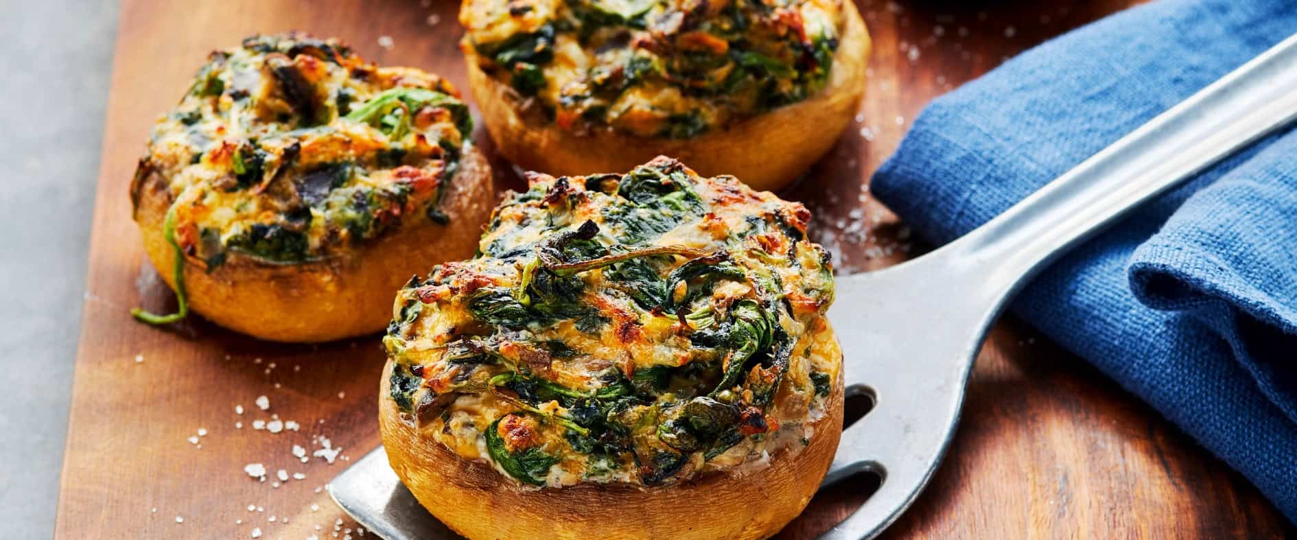 Foto zu Gefüllte Riesenchampignons vom Grill