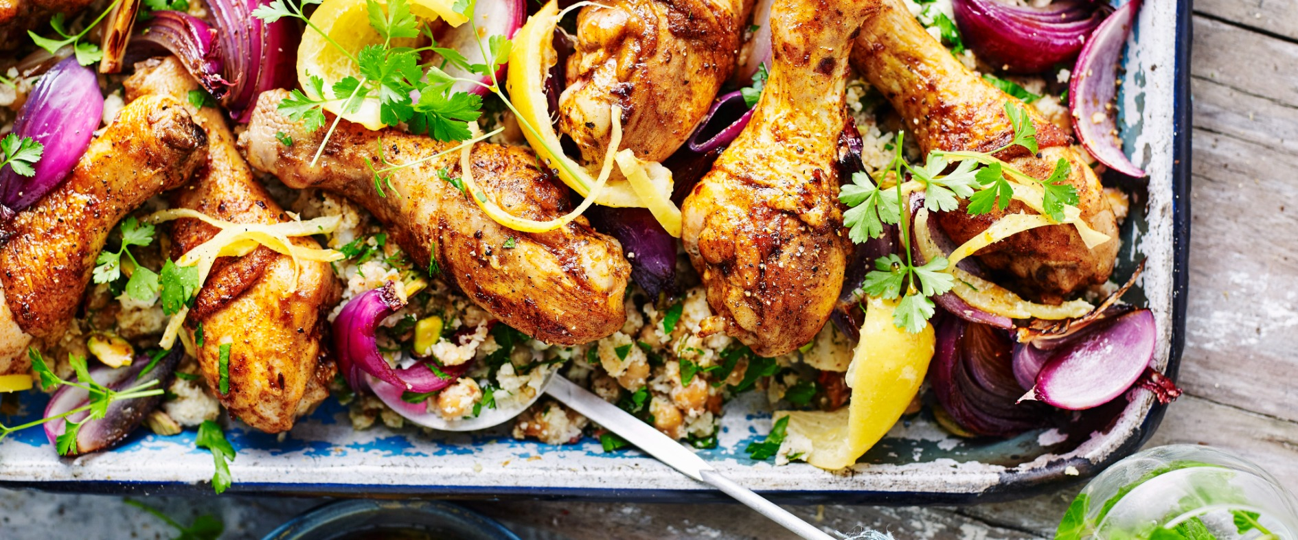Foto zu Marokkanisches Huhn mit Blumenkohl-Pilaf