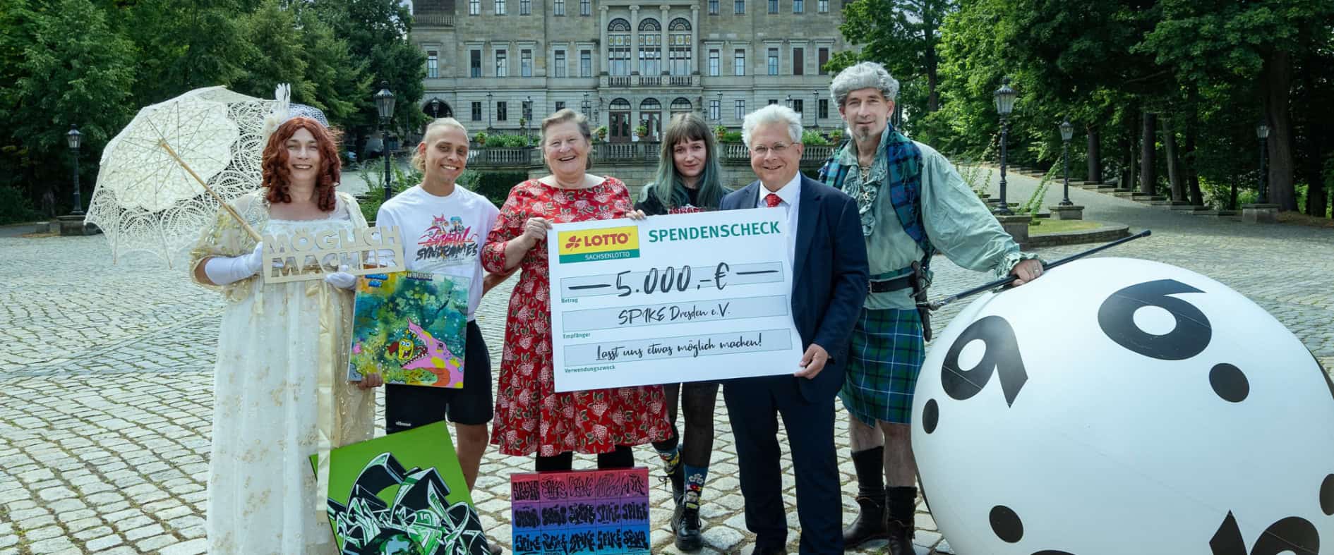 Foto zu Sachsenlotto begrüßt neue Möglichmacherin: Gräfin Rosalie von Rauch