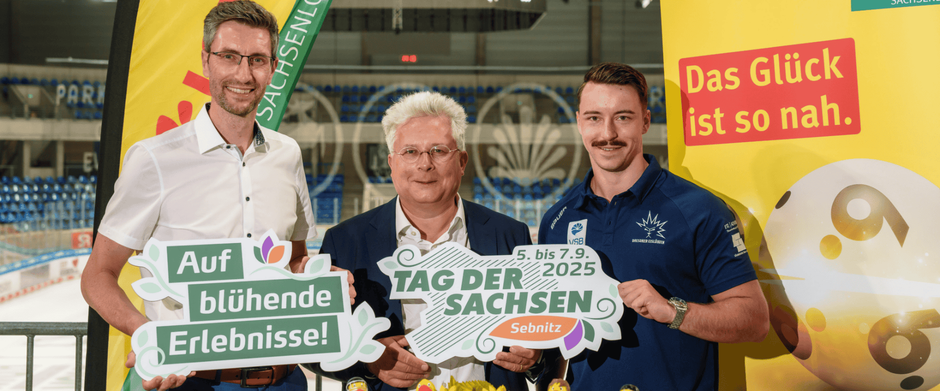 Foto zu Sachsenlotto stärkt Partnerschaft für den „Tag der Sachsen“ 2025 