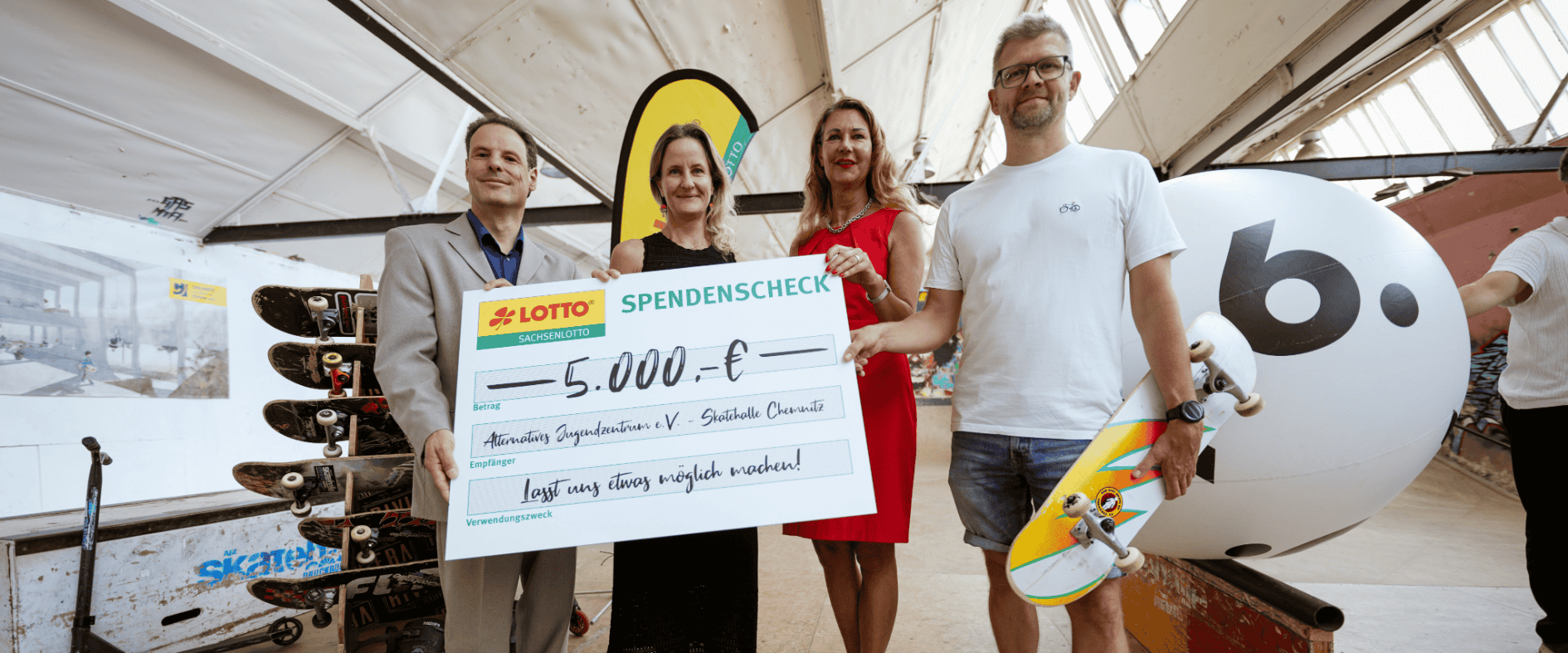Foto zu Linda Hüttner ist die neue Möglichmacherin von Sachsenlotto