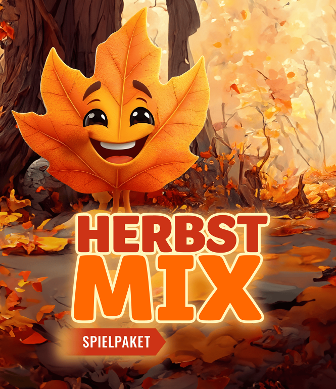 Herbst-Mix Spielpaket: Bunter Losmix für goldene Herbsttage