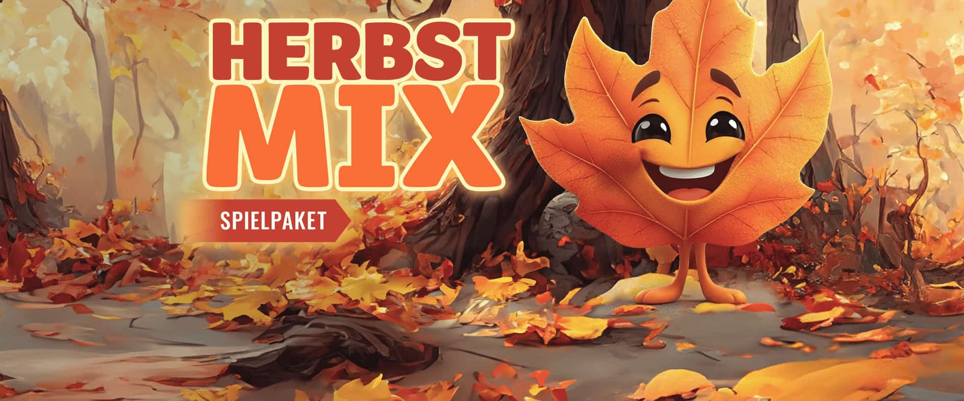 Herbst-Mix Spielpaket: Bunter Losmix für goldene Herbsttage