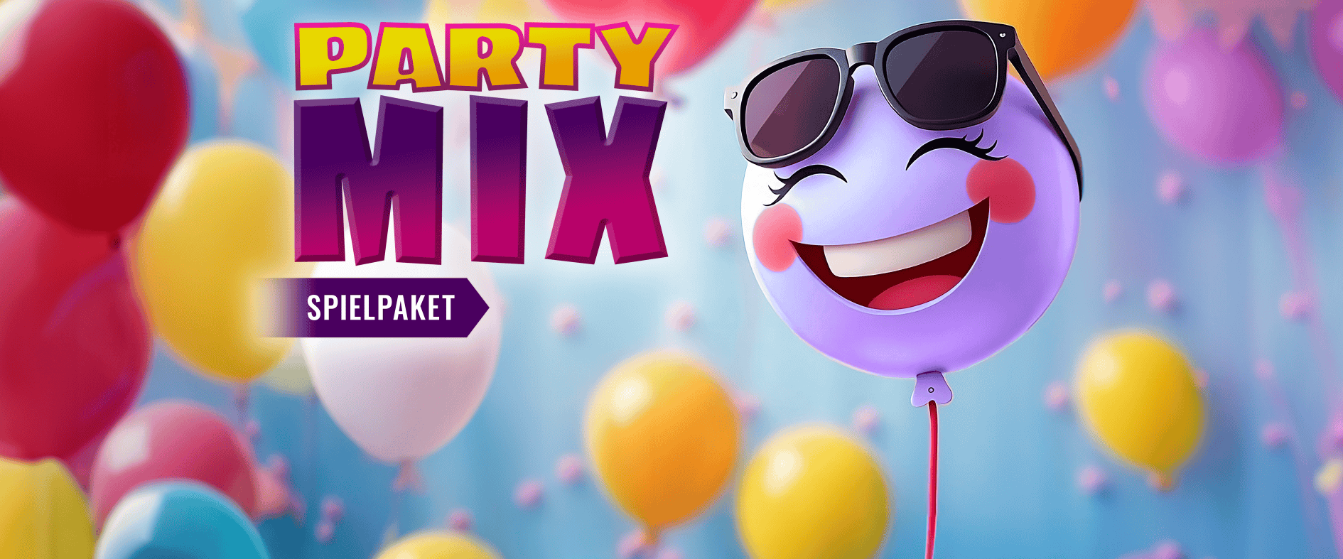 Party-Mix Spielpaket: Bunte Mischung – beste Stimmung