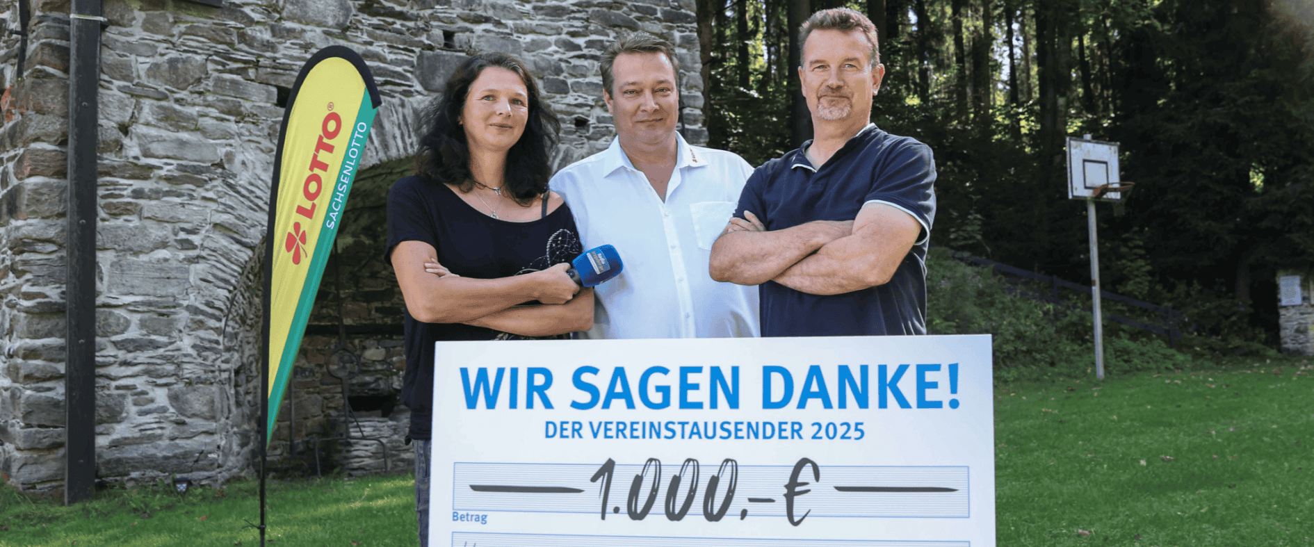Vereinstausender für das Hammerwerk Schmalzgrube e. V.: Jugendherberge mit Herz