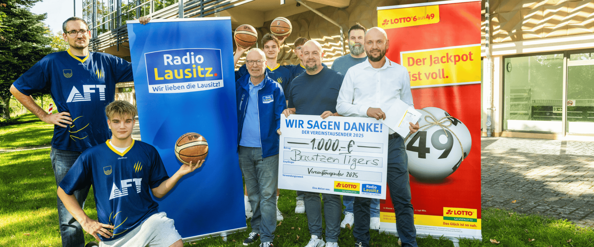  Vereinstausender für die Bautzen Tigers: Körbe für Leidenschaft und Teamgeist