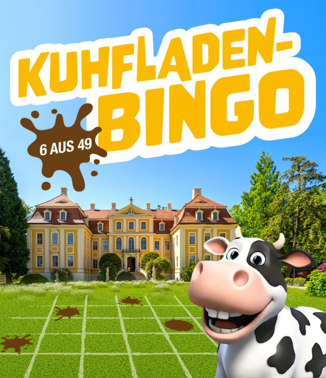 Kostenloses Kuhfladenbingo mit tollen Gewinnen
