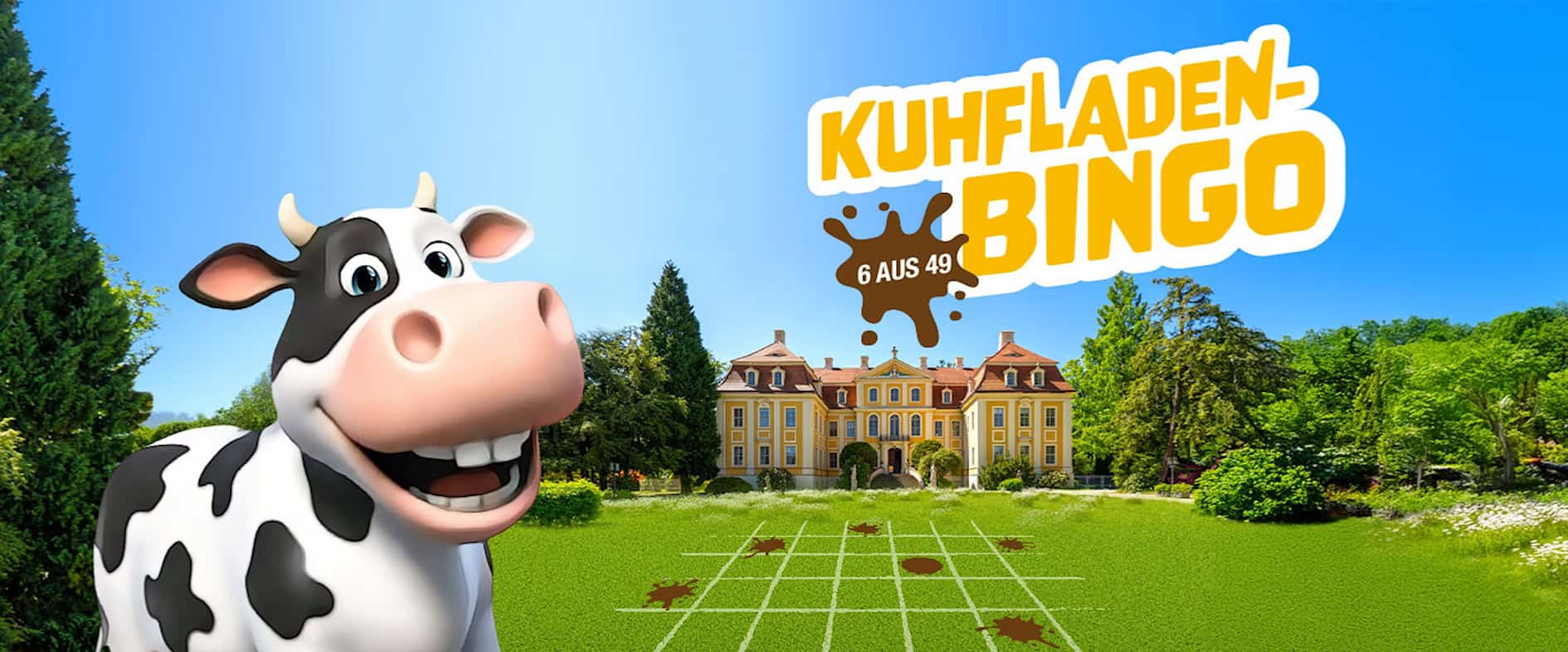 Kostenloses Kuhfladenbingo mit tollen Gewinnen