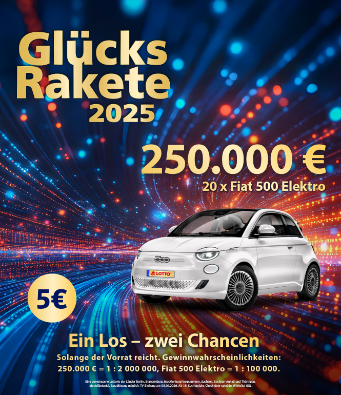 Rubbelkalender von Sachsenlotto als festliche Geschenkidee mit Gewinnchance bis 100.000 €. Jeder Kalender gewinnt, erhältlich für 10 €.