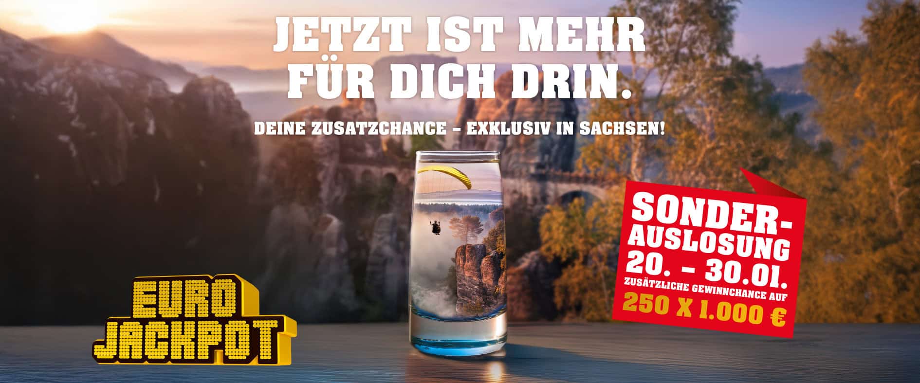 Foto zu Eurojackpot-Sonderauslosung in Sachsen: 250.000 € zusätzlich