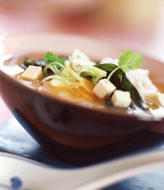 Foto zu Glasnudelsuppe mit Tofu