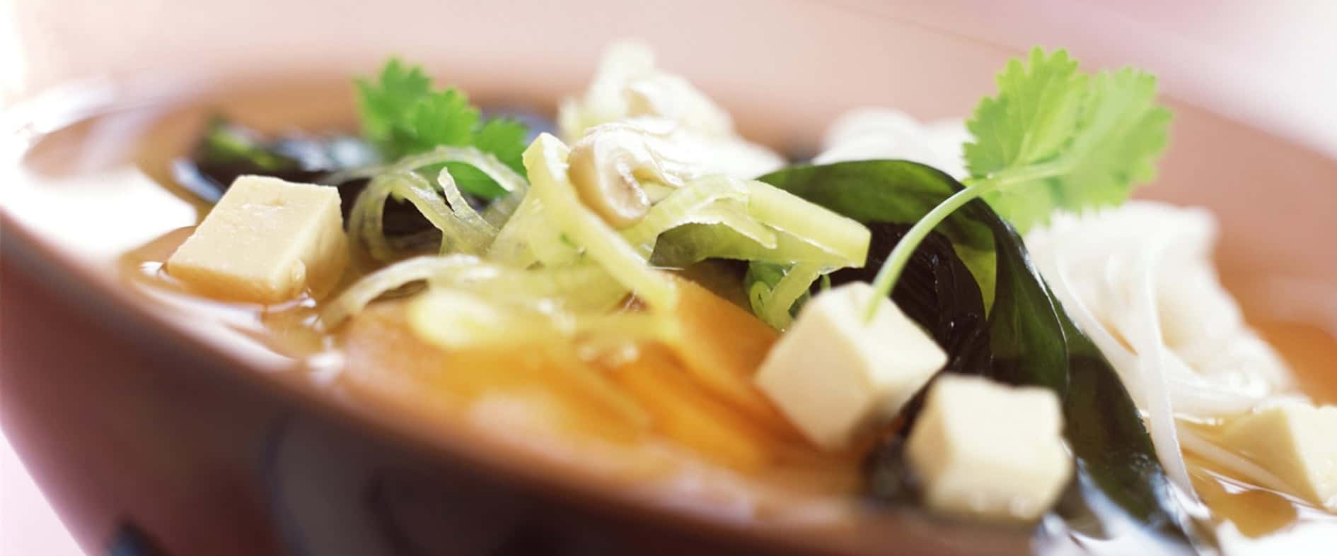 Foto zu Glasnudelsuppe mit Tofu