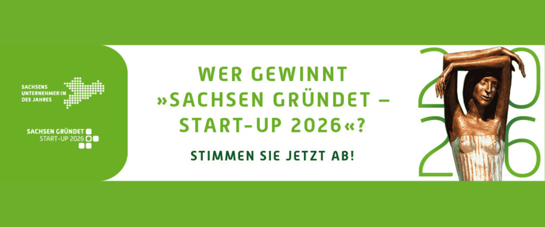 Sachsen gründet 2026: Vier Finalisten mit ihren Start-up-Ideen im Überblick – DORA Digitale Orthopädie Anwendungen, Wockatz Service, AI-Driven Therapeutics und 1maljapan
