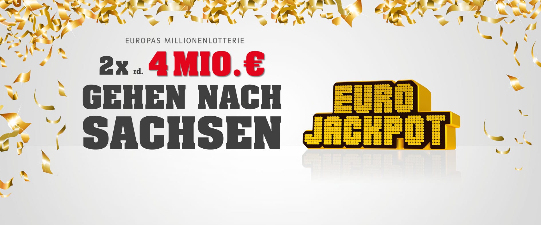 Foto zu Zwei neue Sachsenlotto-Millionäre: Je 4 Mio. Euro im Eurojackpot gewonnen