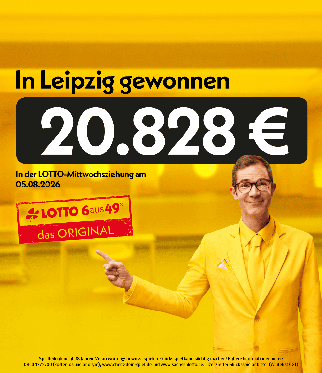 LOTTO-Gewinne über 20.000 Euro und Jackpot weiter bei 50 Millionen Euro