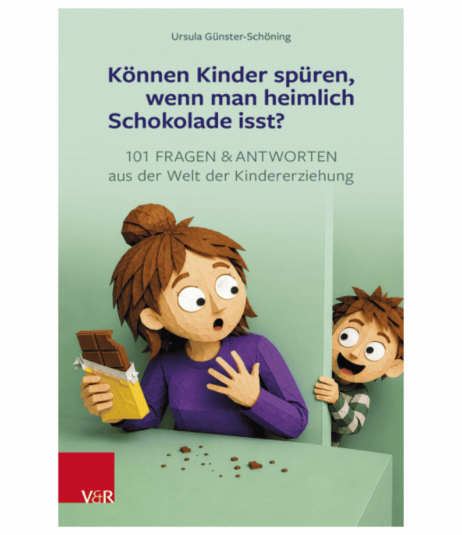 Foto zu Je ein Buch „Können Kinder spüren, wenn man heimlich Schokolade isst?“