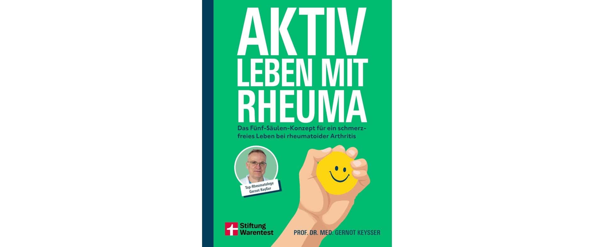 Buchcover „Aktiv leben mit Rheuma" von Prof. Dr. med. Gernot Keysser – Ratgeber der Stiftung Warentest