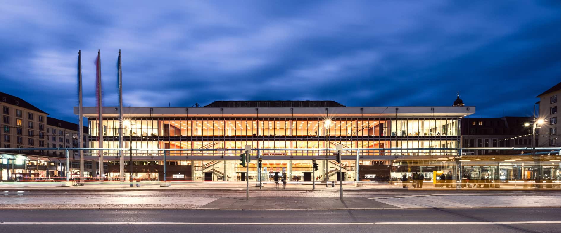 Außenansicht Kulturpalast Dresden
