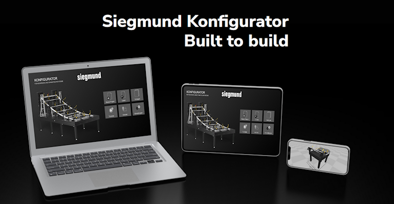 Weltmarktführer Bernd Siegmund GmbH mit DyConcept® Toolkit Konfigurator-App in Beta Phase