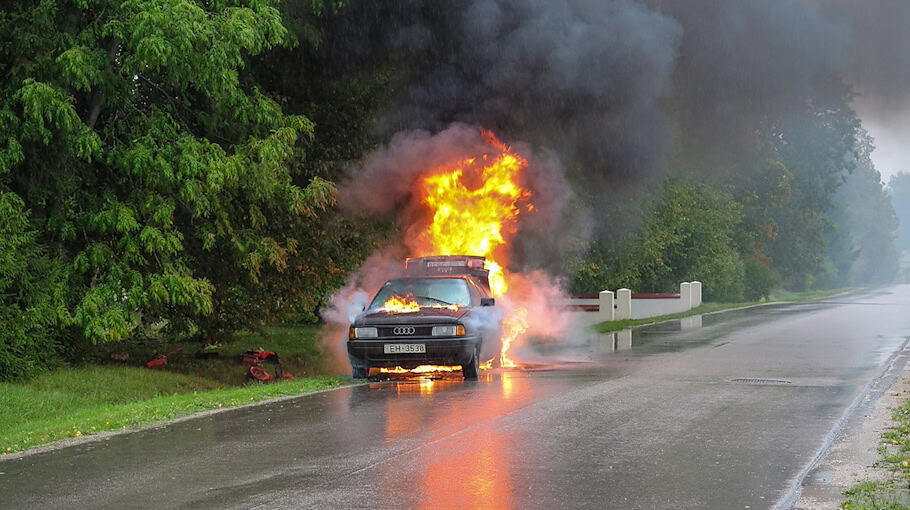 Verletzte bei Verkehrsunfall