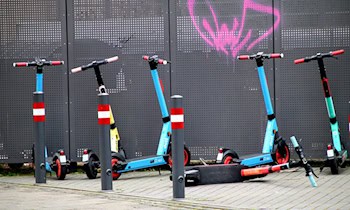 E-Scooter gestohlen