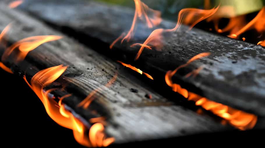 Feuer in Wohnung