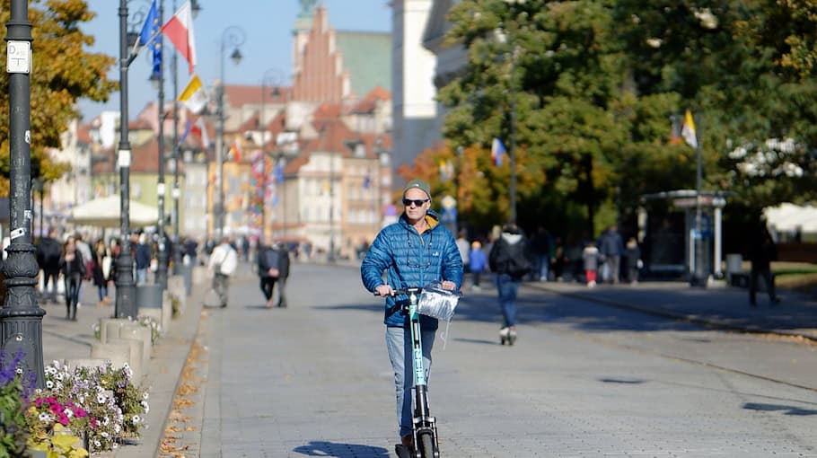 Alkoholisiert E-Scooter gefahren